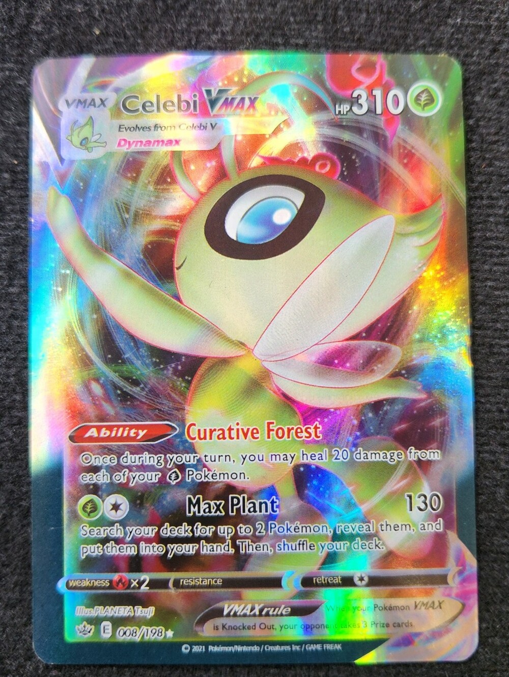 Celebi VMAX (Chilling Reign 008/198)